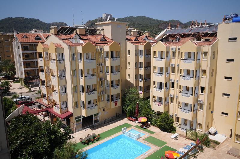 Turan Apart Hotel Marmaris Exterior foto