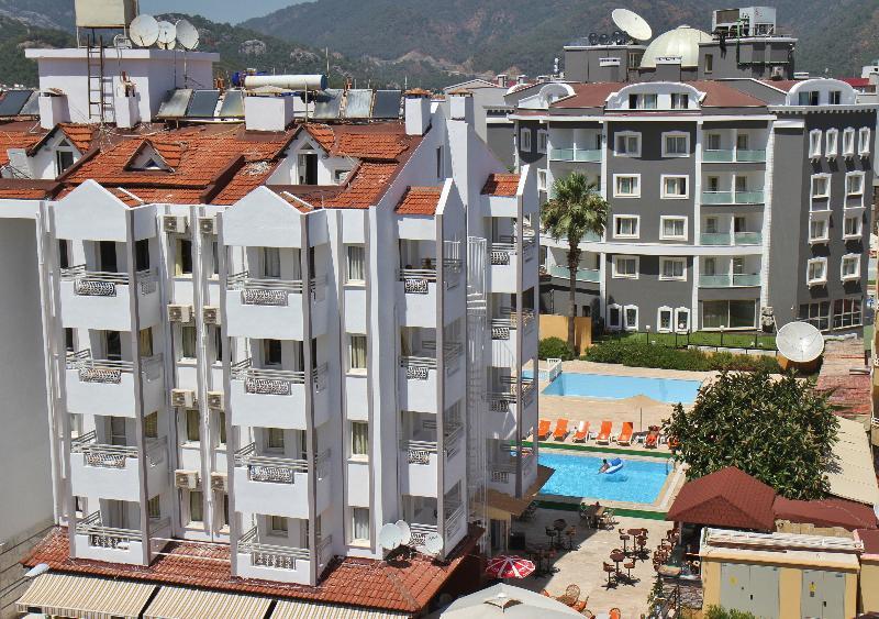 Turan Apart Hotel Marmaris Exterior foto